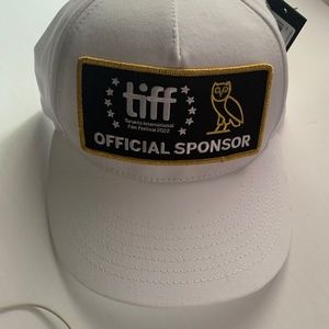 NWT 2022 OVO TIFF Limited Edition Trucker Cap White